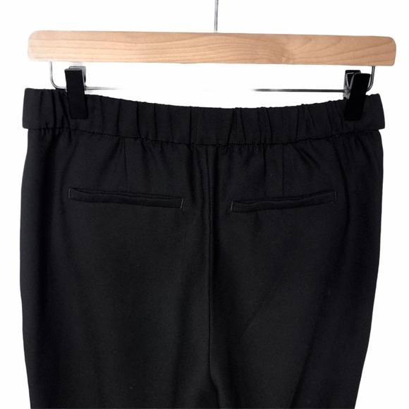 Banana Republic Hayden Pull On Tapered Fit Pants Black White Size XS 470330 - Picture 7 of 10